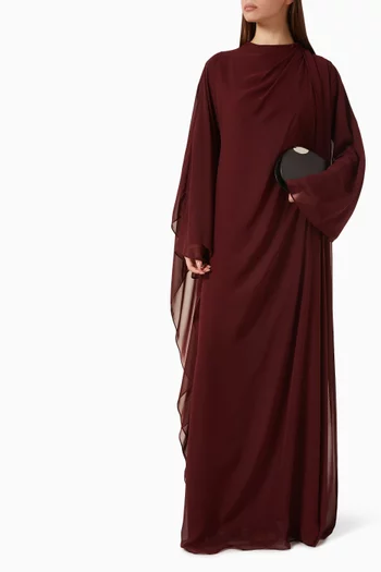 قفطان بكشكش شيفون