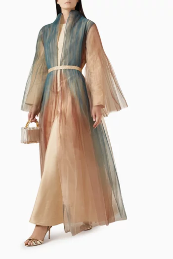 قفطان بحزام تول