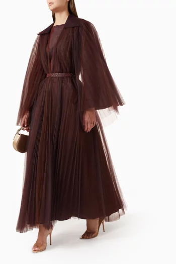 قفطان بحزام تول