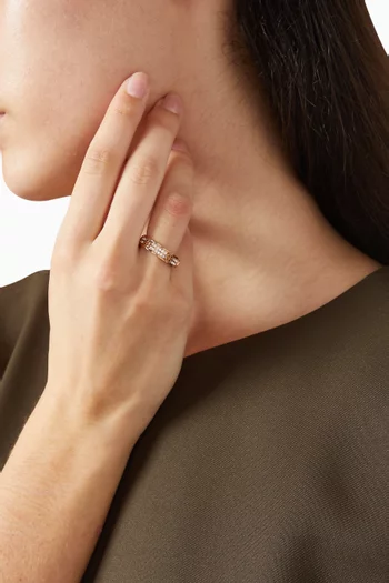 Miller Stud Ring in Plated Brass