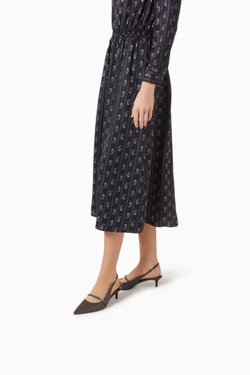 Double T Buckle 45 Mary Jane Pumps