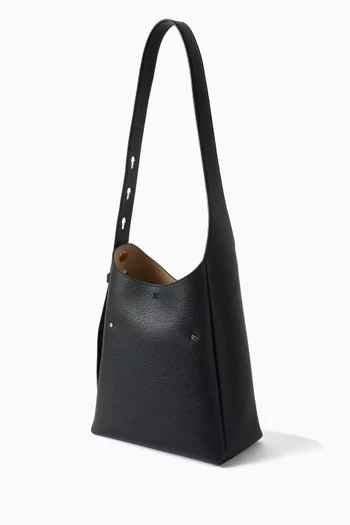Small Romy Hobo Bag in Pebbled Leather