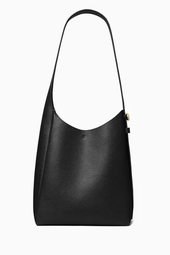 Small Romy Hobo Bag in Pebbled Leather