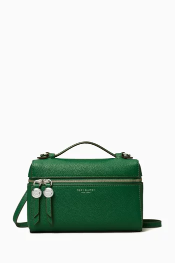 Romy Slim Crossbody Bag in Leather