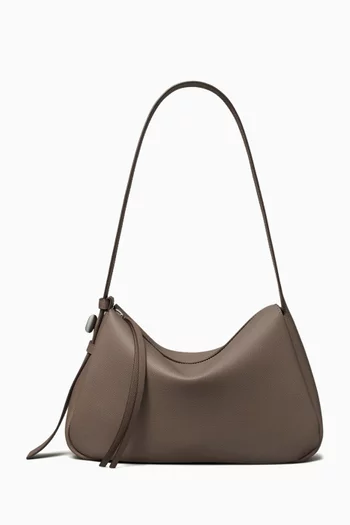 Romy Shoulder Bag in Pebbled Leather
