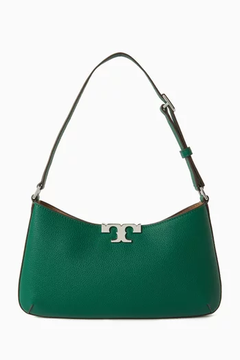 Eleanor Slim Shoulder Bag in Leather