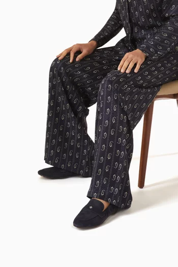 حذاء باليرينا سهل الارتداء شمواه