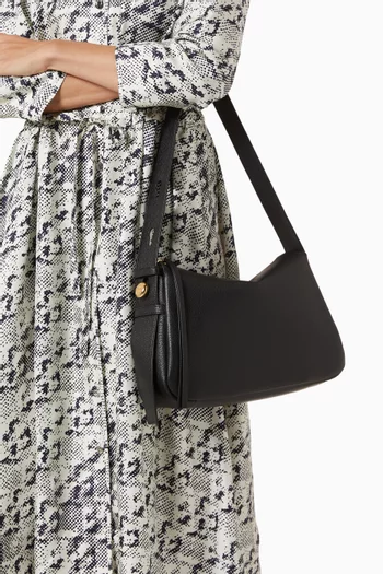 Romy Shoulder Bag in Pebbled Leather