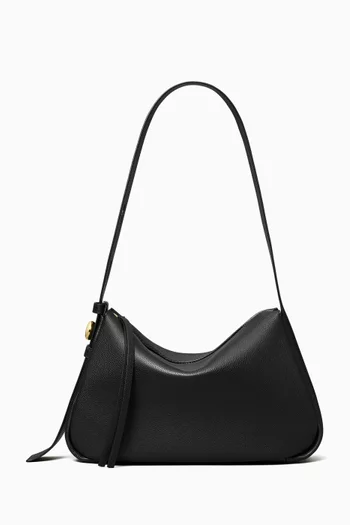 Romy Shoulder Bag in Pebbled Leather