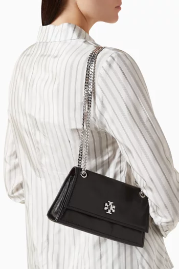 Mini Kira Turn-lock Bag in Leather