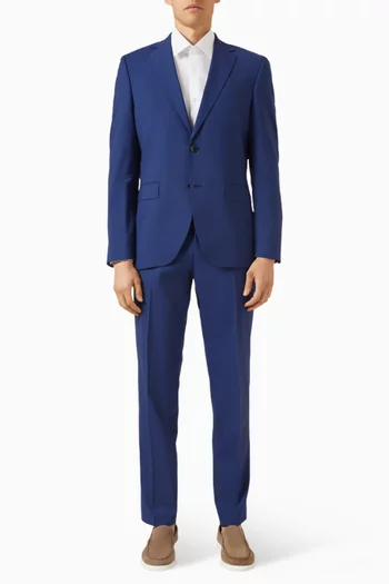 Jeckson Suit in Wool-linen