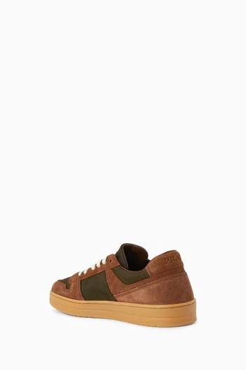 Downtown Sneakers in Suede & Leather