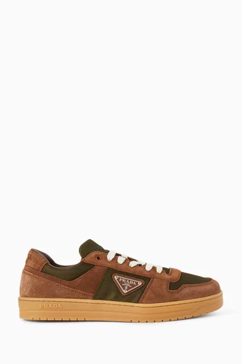 Downtown Sneakers in Suede & Leather