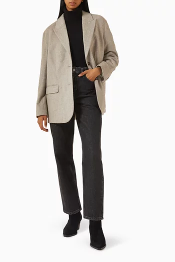Oversized Blazer in Wool