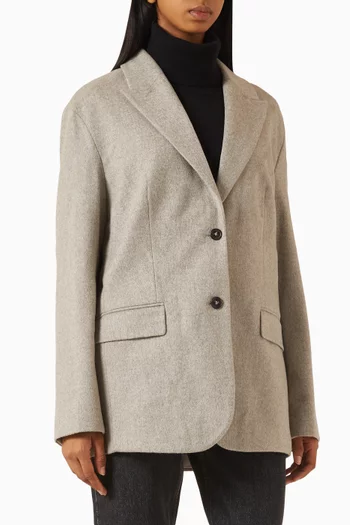 Oversized Blazer in Wool