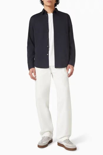 تي شيرت بقصة فضفاضة قطن جيرسيه