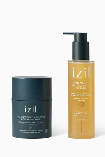 The Argan Double Cleansing & Nourishing Duo, Savings Value 10%