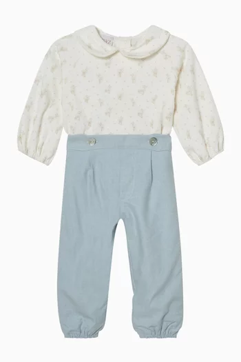 Printed Co-ord Set in Cotton