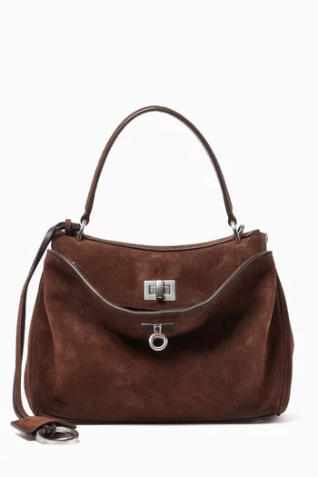 Mini Rodeo Handbag in Suede