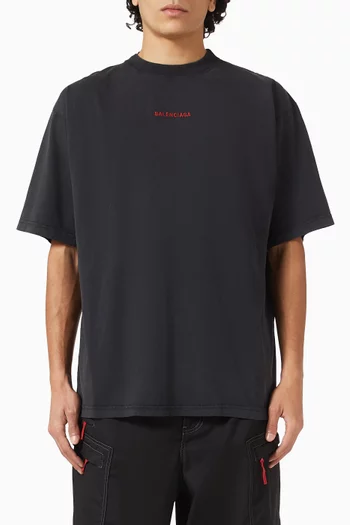 Back Logo Medium-fit T-shirt in Dry Jersey