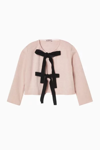 Bow-detail Cardigan