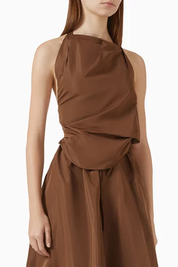 بلوزة بتصميم صدرية رادزمير ونايلون