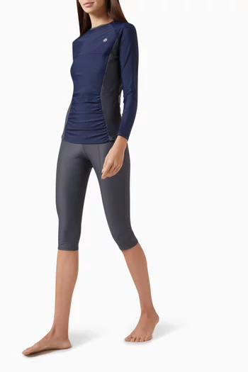 Capri Swim Tights in ECONYL®