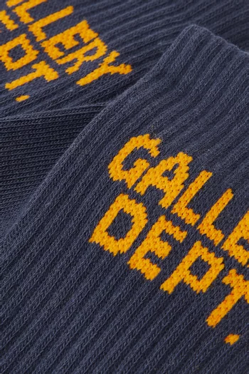 Logo Socks in Cotton-blend