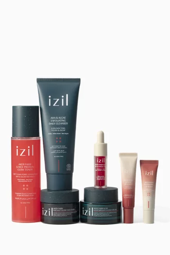 مجموعة روتين العكر الفاسي لبشرة متوهجة وممتلئة، توفير 20%