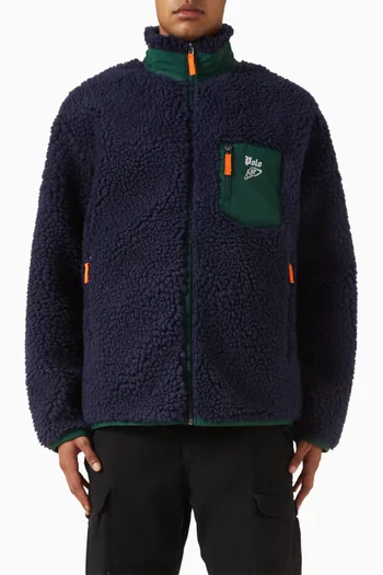 سترة بشعار الماركة صوف