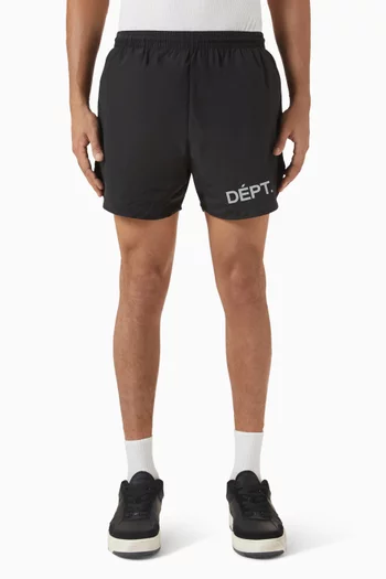 Active Shorts in Cotton-blend