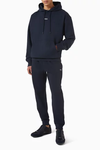 Logo Tracksuit Set in Cotton Terry