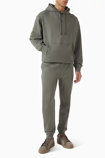 Logo Tracksuit Set in Cotton Terry