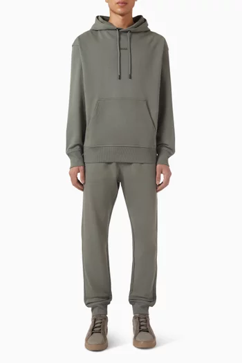 Logo Tracksuit Set in Cotton Terry