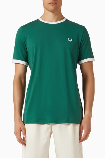 Ringer T-shirt in Cotton