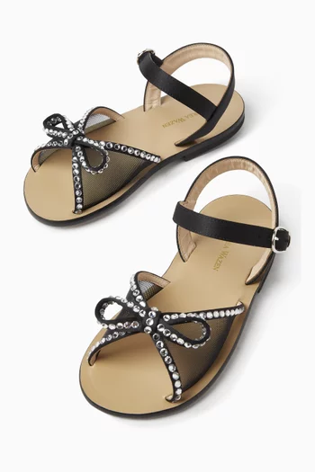 Key Mini Glitz Sandals in Mesh
