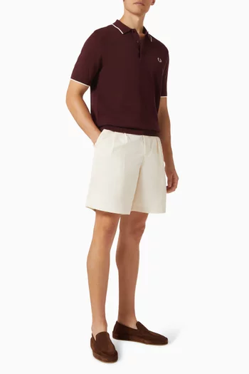 تي شيرت منسوج بحياكة قطن بيكيه