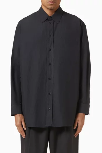 قميص بجيوب قطن