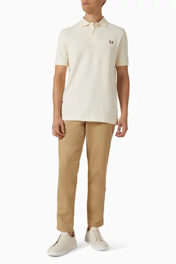 تي شيرت بولو قطن بيكيه من فريد بيري