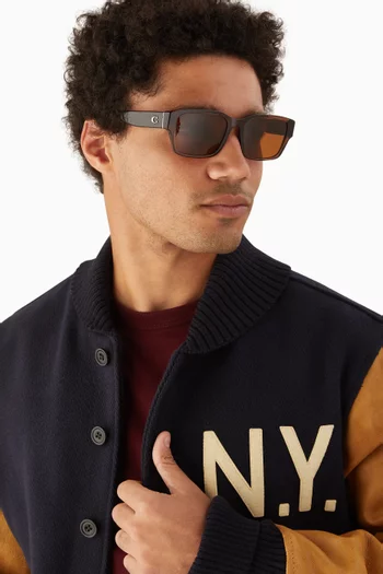 نظارة شمسية بإطار حرف D أسيتات