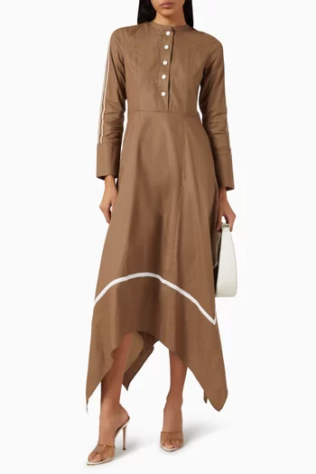 Katherine Handkerchief Dress in Cotton