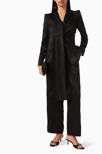 طقم فيليب جاكيت وبنطال مزيج فيسكوز