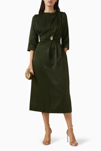 فستان جريس مزيج فيسكوز