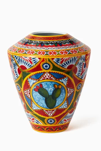 Large Amphora Vase in Porcelain