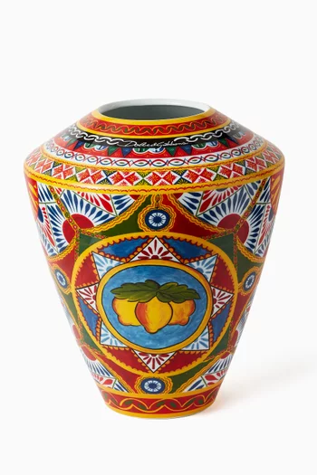 Large Amphora Vase in Porcelain