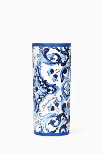 Cylindrical Porcelain Vase