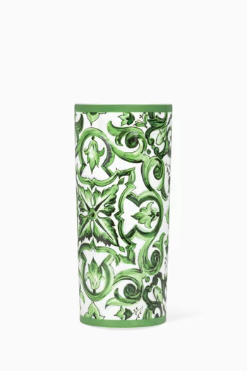 Cylindrical Porcelain Vase