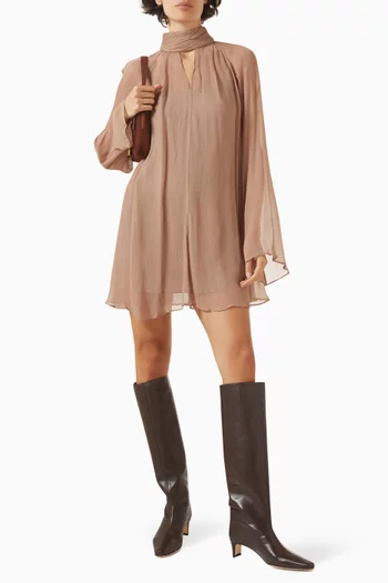 فستان إستر قصير شيفون