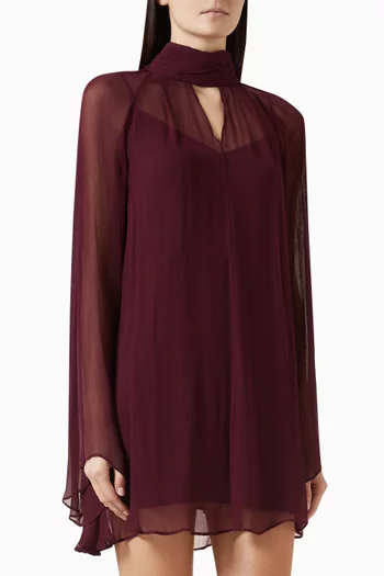 فستان إستر قصير شيفون