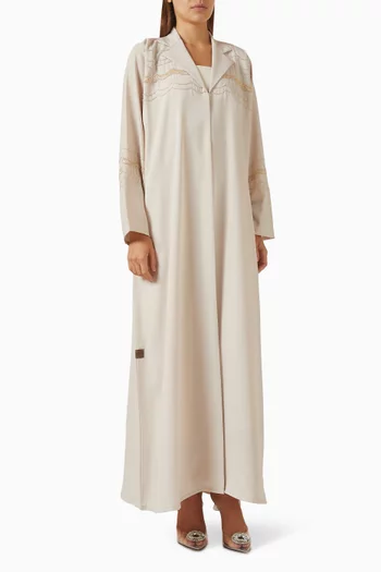 Bead-embellished Abaya